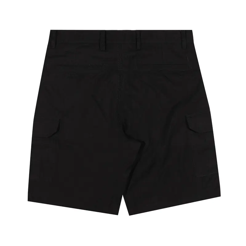 Shining Bright Short Cargo Voyager Pants - Hitam, Celana Pendek Pria Twill 2