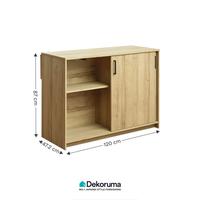 Gambar Dekoruma Suzu Kabinet Dapur dengan Meja / Kitchen Island Cabinet dari Dekoruma Official Store Kab. Bekasi 2 Tokopedia