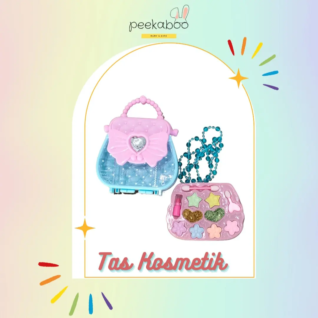 Tas Kosmetik makeup Anak yang lucu Hadiah Mainan