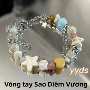 Vòng Tay Ngôi Sao Độc Đáo Dopamine, Tươi Mới Và Đầy Màu Sắc, Vòng Tay Pluto