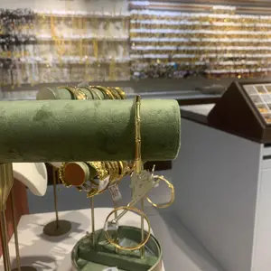 [LIVE ONLY] JY-ZL-1-7B4 Gelang Copper Dilapisi Emas Asli  High Quality