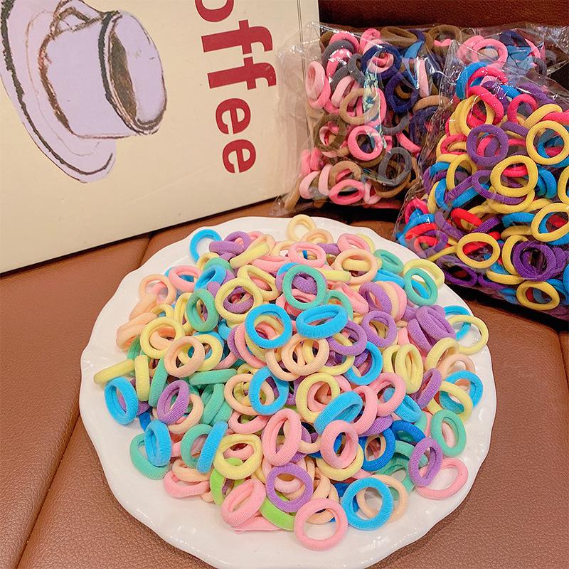 Product Introduction of Dây Buộc Tóc Co Giãn Cho Trẻ Em, 200 Chiếc, Dây Cao Su Cho Bé, Dành Cho Trẻ Em, Kẹo Scrunchie Dây Buộc Tóc, Kẹp, Băng Đô, Phụ Kiện Tóc Cho Bé Gái 12