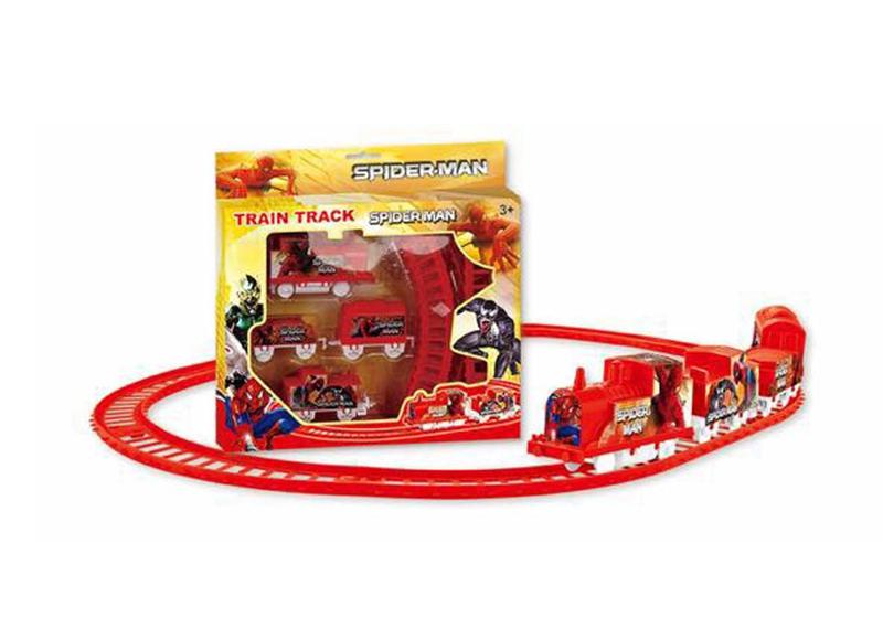 Product Introduction of Thomas Electric Train Track Toy Alloy Series Children Baby Boys and Girls Holiday Gift Suit 3 + 17