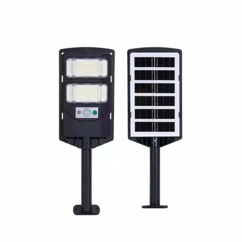 Solar Powered Outdoor Street Light, Ultra-bright LED Garden Light, Outdoor Solar Light with Motion-Sensor, Outdoor Lighting for Garden, Yard, Patio 0