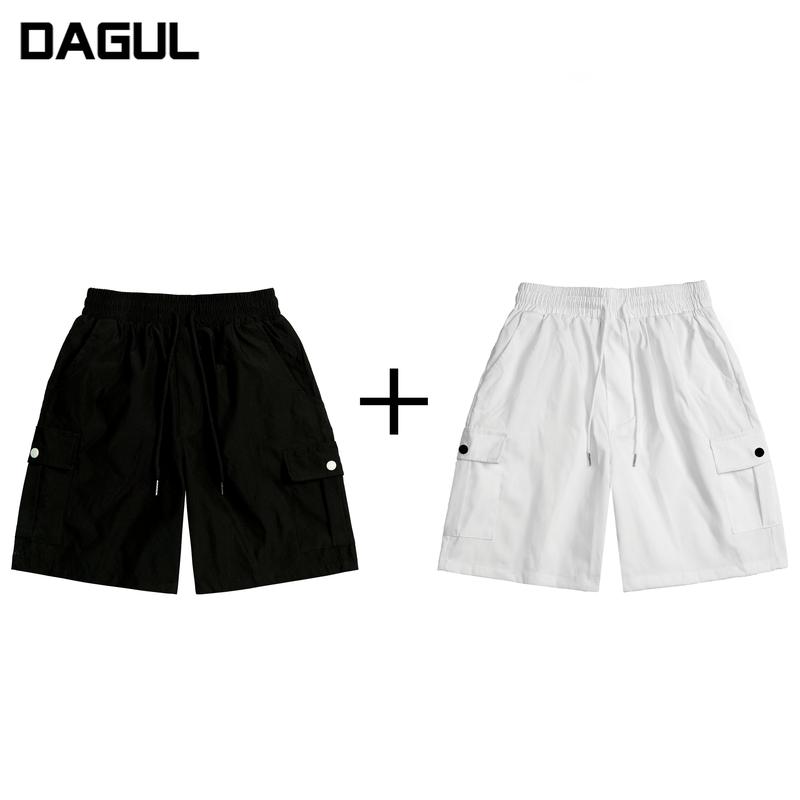 Combo 2 quần short quần kaki nam nữ DAGUL túi hộp nam nữ chất liệu kaki gió mặc thoáng mát Menswear Baggy