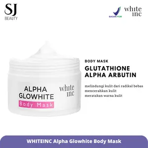 [READY STOCK] WHITEINC Alpha Glowhite Body Mask Whitening & Moisturizing | Body Mask Mencerahkan, Melembabkan, dan Menutrisi Kulit 200gr
