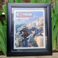 Gambar Bingkai Photo 25x30 cm Exstrude Hitam Minimalist Free Bubblewrap dari KnRAcc Kota Bandung 2 Tokopedia