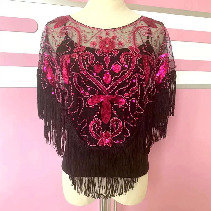 Áo Thường Ngày Kim Sa Lấp Lánh Hàng Mới Về, Dành Cho Nữ, Khăn Choàng, Ren Lưới, Áo Cardigan, Mỏng Và Dễ Phối Đồ, Áo Nắm, Áo Choàng Cổ Điển Thanh Lịch, Đồ Trang Trí, Thích Hợp Cho Váy Dạ Hội, Bolero, Nữ, # 88 6