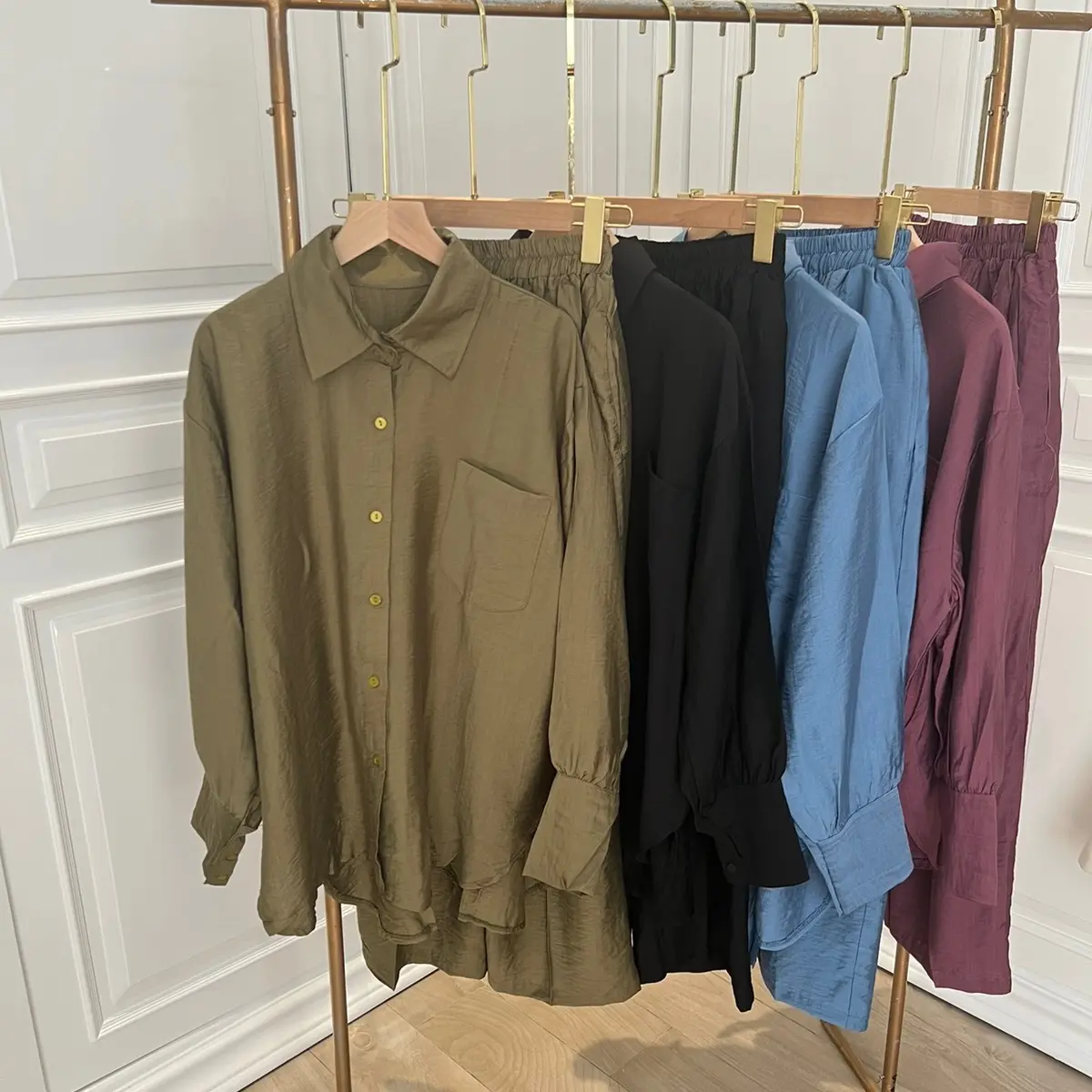 Set cel polo linen - Dilla setcel Set Polos