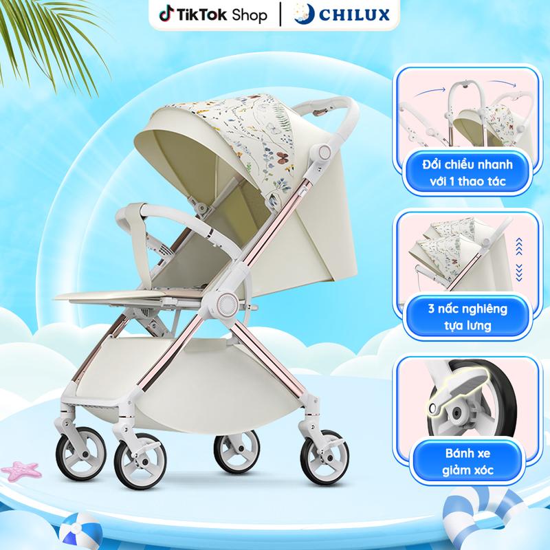  Xe đẩy 2 chiều cao cấp Chilux K5 - Tiện lợi an toàn đa năng cho bé 