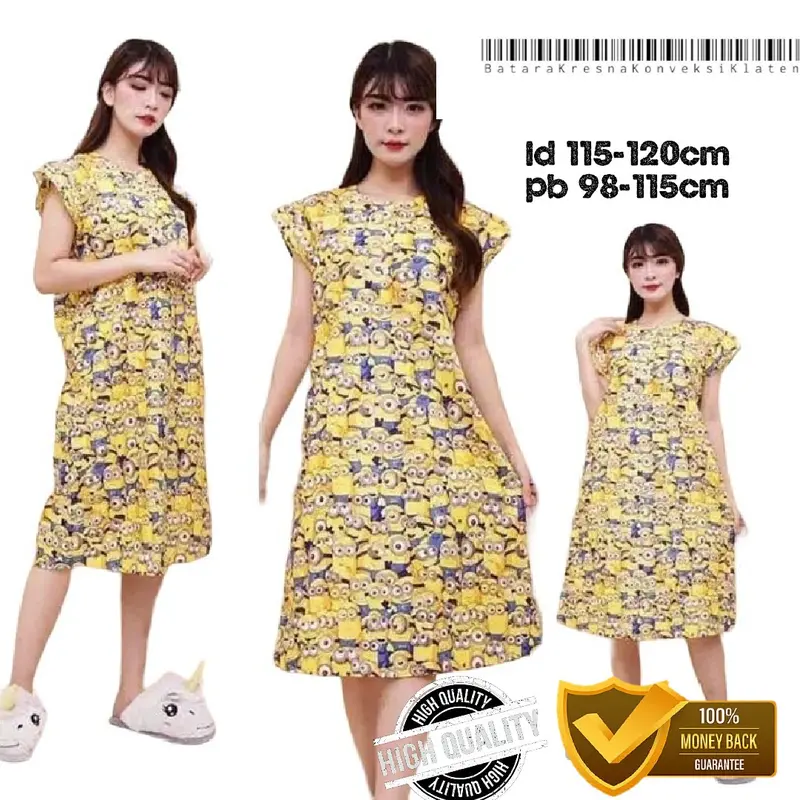 Daster Jumbo 100ribu Dapat 5 Bunga Busui hits 6