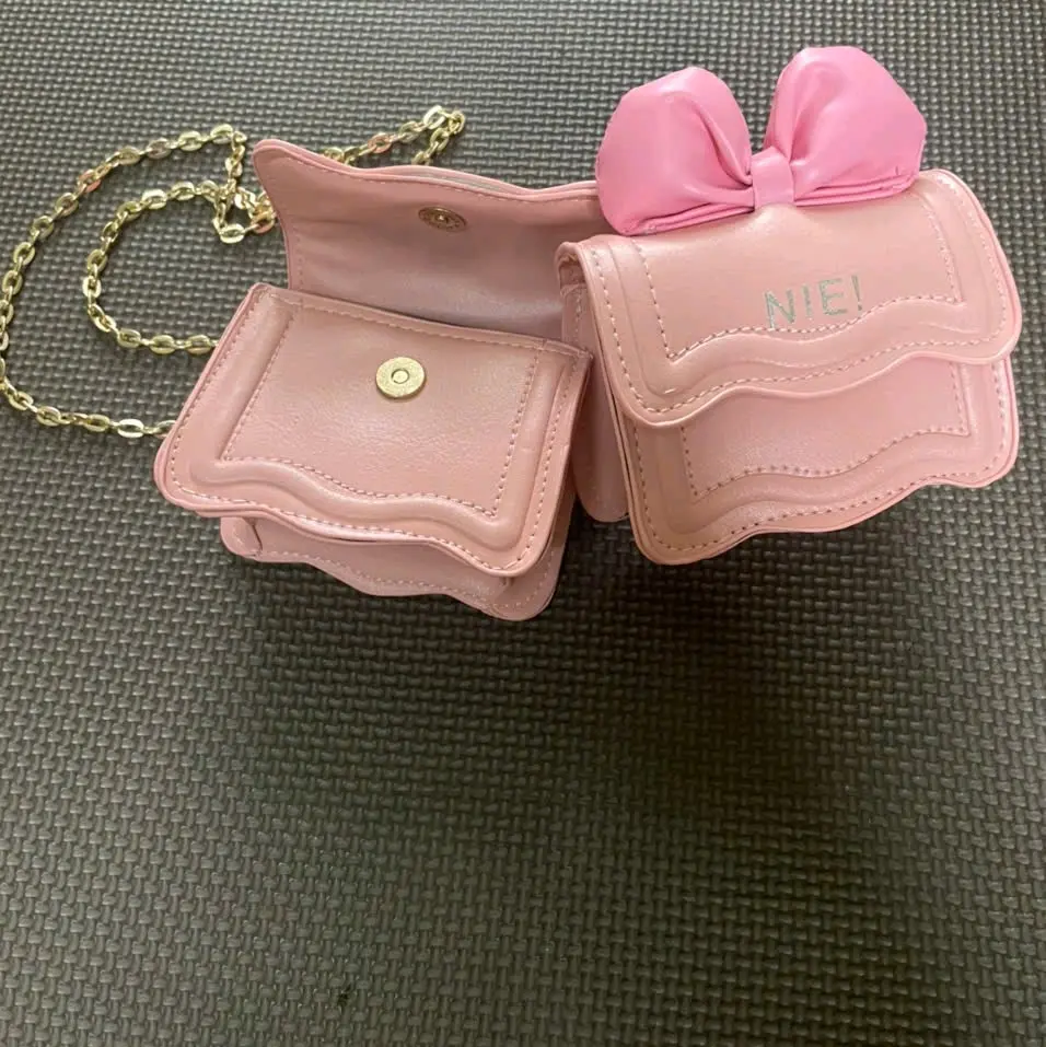 (XẢ KHO) túi mini sz12 đeo chéo phối nơ nhỏ siêu cute
