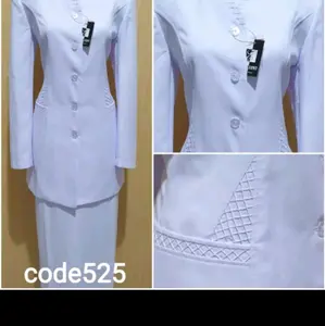 setelan baju kerja putih-putih/setelan putih hitam wanita/atasan wanita Celana