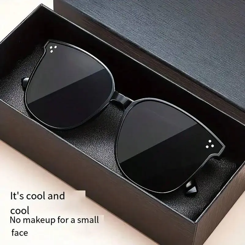 Large Frame Sunglasses, UV Sunglasses for Men & Women, Blush Yellow Glasses, Fashionable Cycling Ski Glasses, Fishing Glasses, Fashion Goggles 4