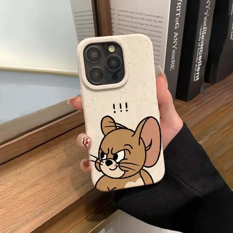Ốp lưng i phone mềm thân thiện môi trường tom jerry 6s/6plus/7/8/plus/x/xs/11/12/13/14/15/pro/max/plus/promax-Awifi Z5-15 1