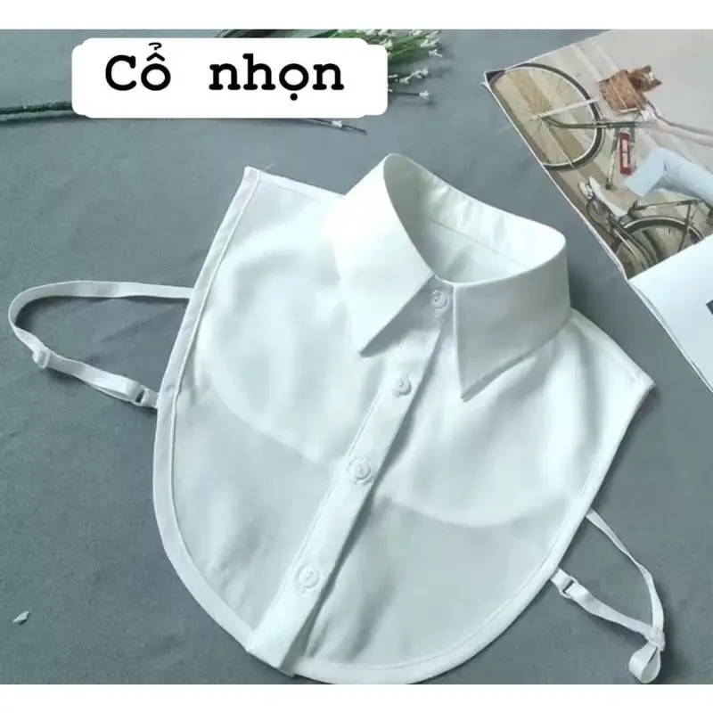 Cổ Áo Sơ Mi Phong Cách Vintage Thời Trang Nữ