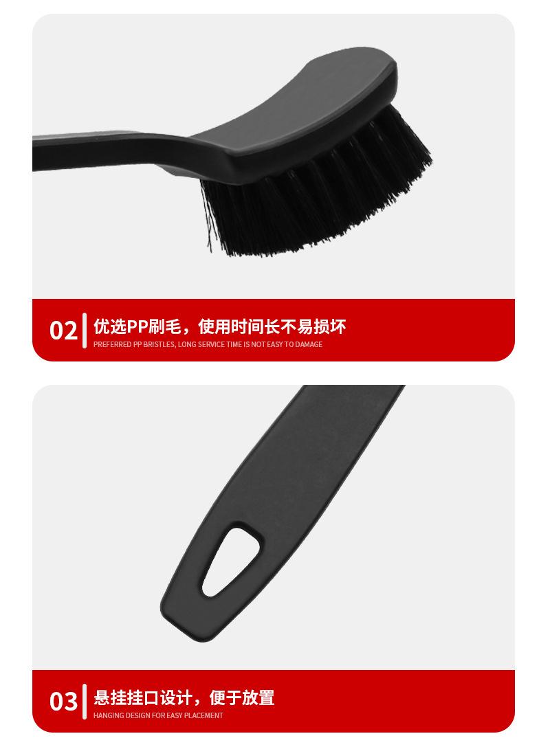 Product Introduction of Tire Steel Ring Brush Arc Cleaning Brush Tire Hub Brush Cleaning Tool Special for Car Tire Brush 3