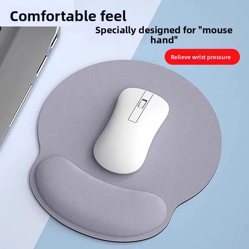 Tấm lót chuột có phần tựa Cổ Tay dày dặn chất liệu Mút hoạt tính chống trượt màu Trơn Tấm lót chuột văn phòng thoải mái 3D thích hợp để chơi game