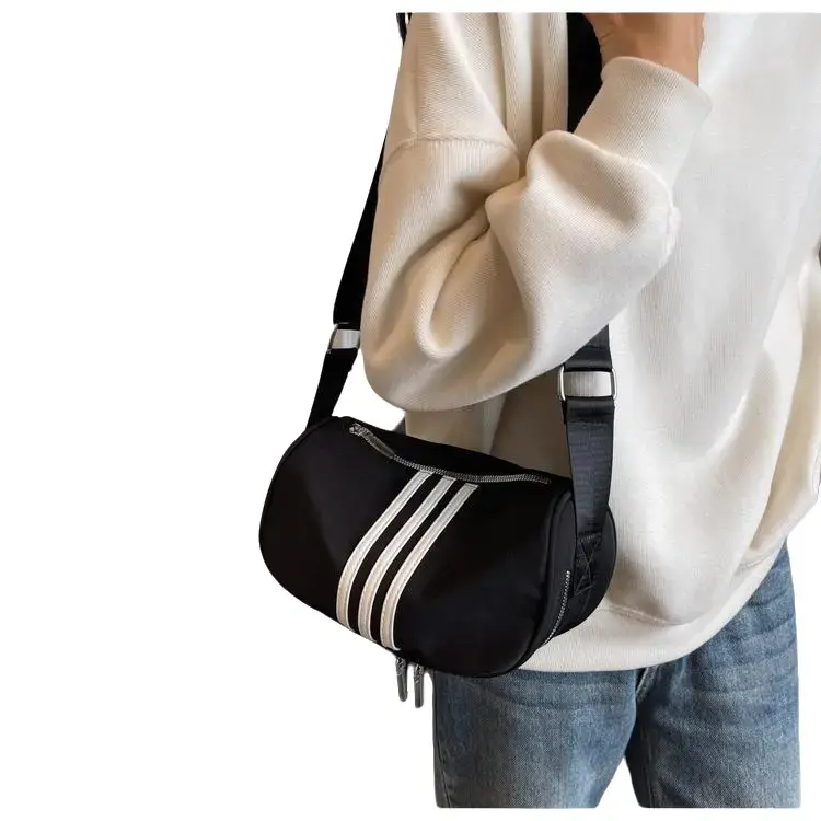 Túi Đeo Chéo 3 sọc Hobo Cho Nữ, Thường Ngày, Đa Năng, Mới, Đơn Giản, Chất Lượng Cao, Thời Trang, Sức Chứa Lớn, Túi Đeo Vai Bag Da Tote túi  3  sọc 0