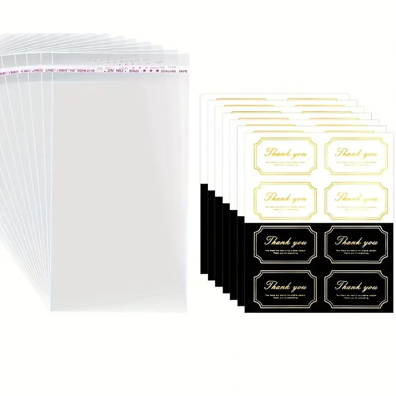 Chocolate Bar Wrappers with Stickers, 100pcs/set Gift Wrapping Supplies, Gift Wrapping Accessories for Wedding Birthday Party 0