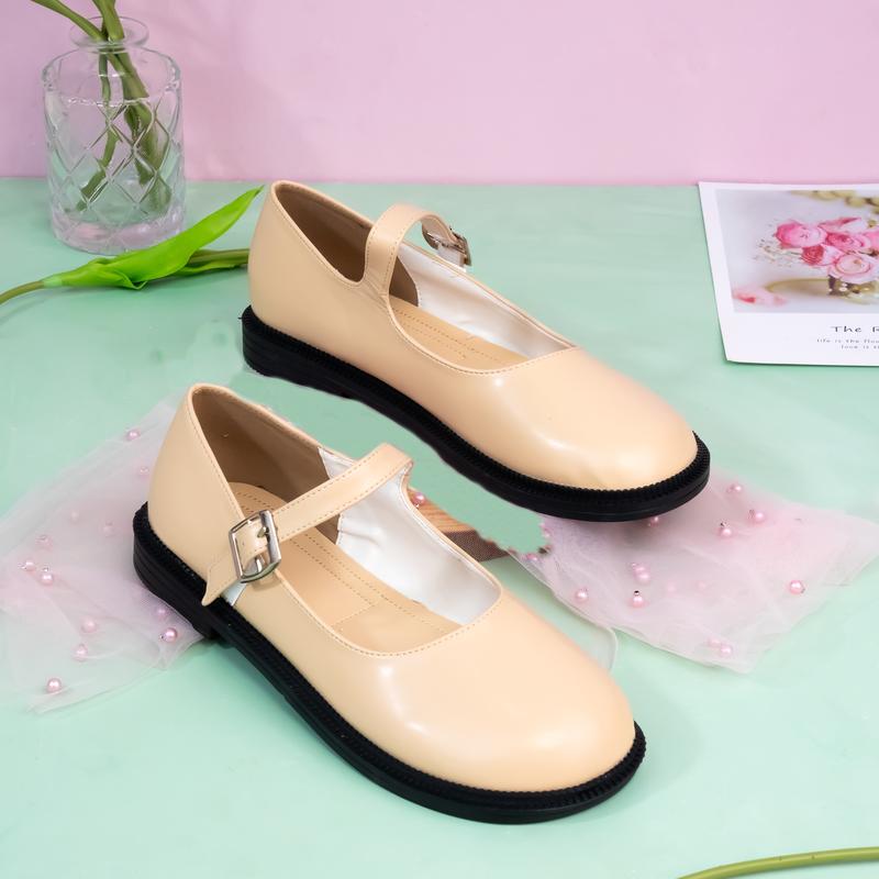 Giày Bệt Kiểu Quai Cài Ngang Bản To Pixie H319 2