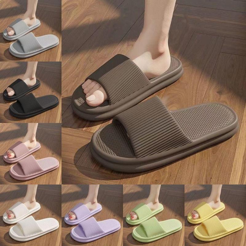 [ Miễn Ship ] Combo 5 đôi dép đi trong nhà tắm văn phòng khách sạn dép lê dúc nguyên khối chống trơn trượt nhẹ bền DéP Slipper Đế Bằng