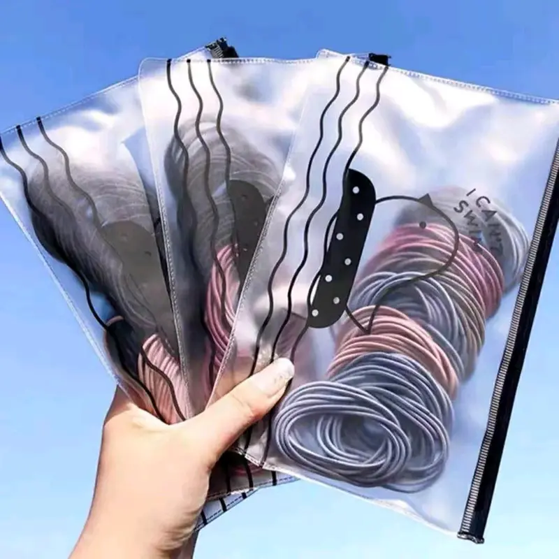 IKAT RAMBUT KOREA KEMASAN POUCH ISI 100 0