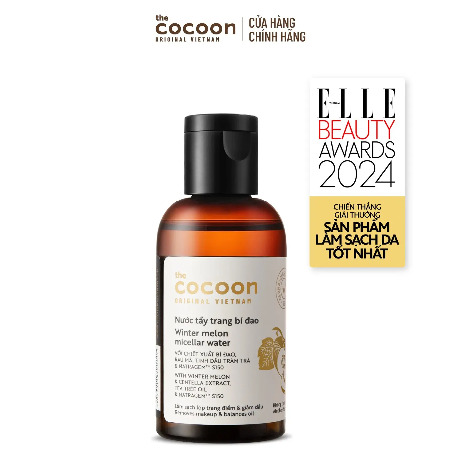 50ml Nước Tẩy Trang Bí Đao Cocoon Làm Sạch & Giảm Dầu