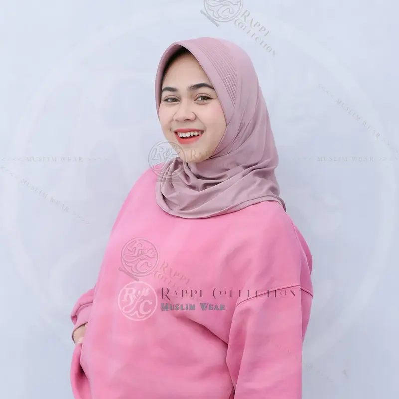 Bergo Sport Jersey/ Bergo Ped Tebal / Bergo Sporty / Hijab Instan 3