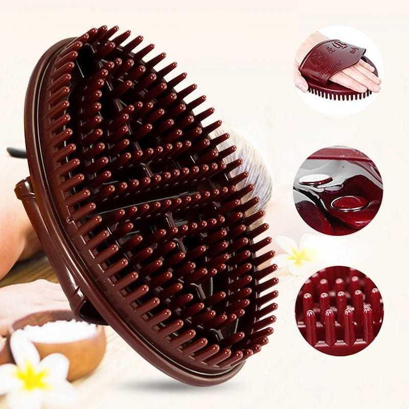 1pcs Sikat Pijat Tubuh Gua Sha Massage Papan Kerokan Sikat Pijat Pengikis Anti Selulit Pijat Scrub S1344 1
