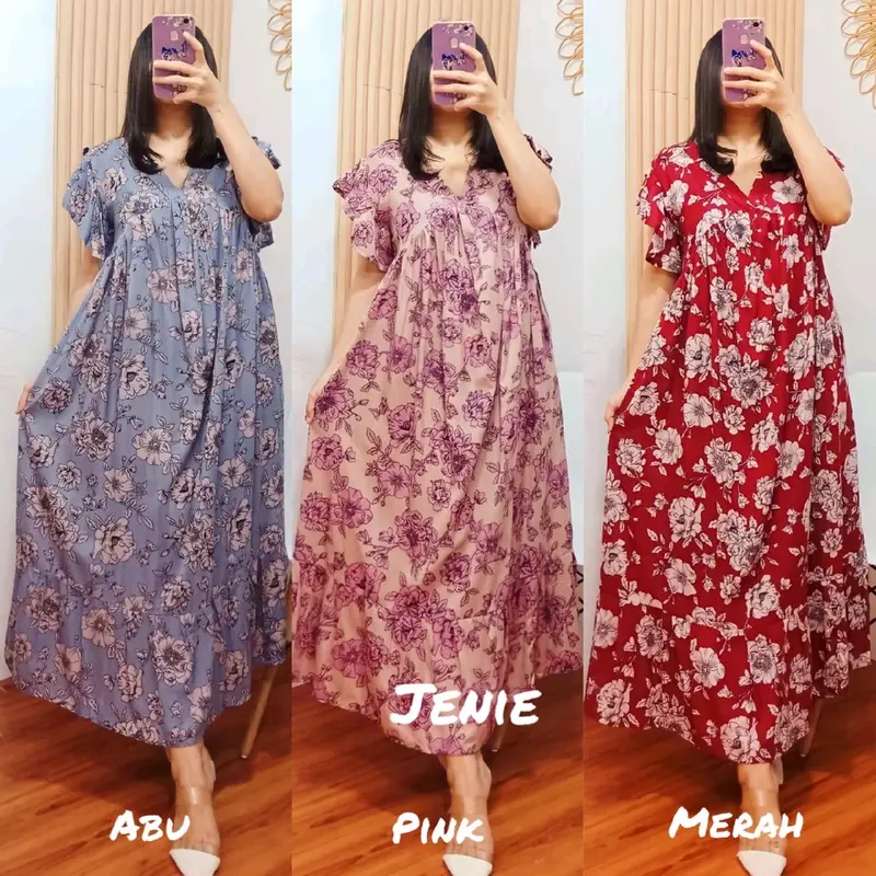 Dress Cantik/Dress kekinian/Homedress viral/Jennie 3