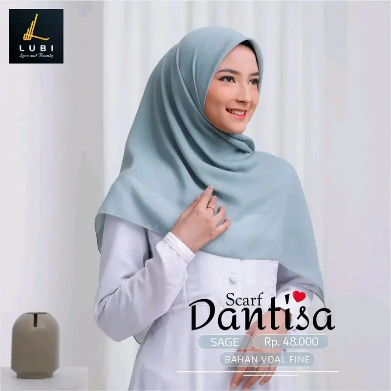 Kerudung  Scarf Dantisa By Lubi Terbaru 2