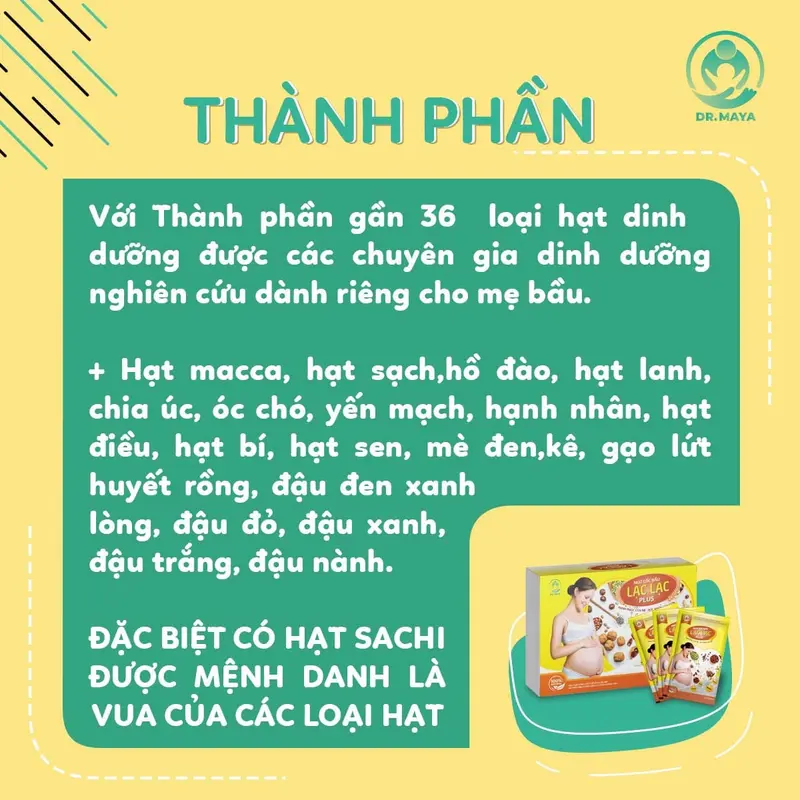 NGŨ CỐC BẦU LẠC LẠC HỘP 30 GÓI CÓ QUÀ TẶNG 3