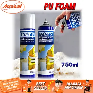 Polyurethane Foam PU Foam Spray 750ml/PU FOAM/Busa Poliuretan Lem / Busa Poliuretan Lem Sealant /LEM BOTOL SERBAGUNA