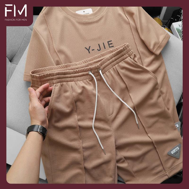 Bộ quần áo nam mặc nhà, đồ bộ mặc nhà thời trang Y-JIE chất thun cotton cao cấp - FORMEN SHOP- FMPS218 3