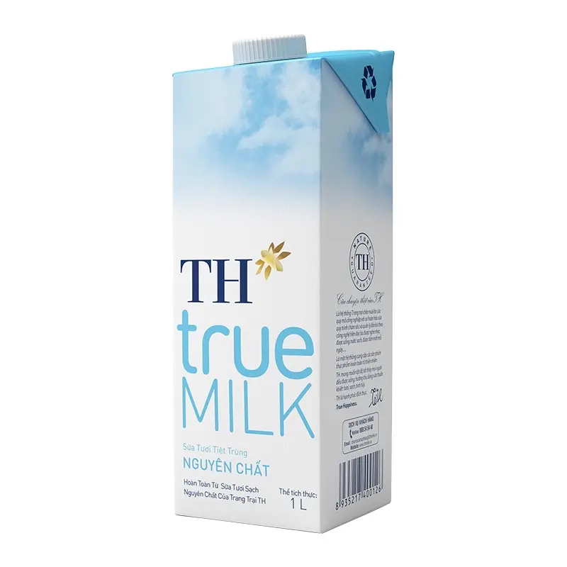 Sữa tươi TH True Milk không đường 1L