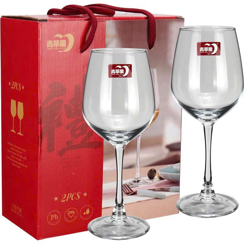 Bộ 6 ly thủy tinh GL2004 uống rượu vang cao cấp DELI