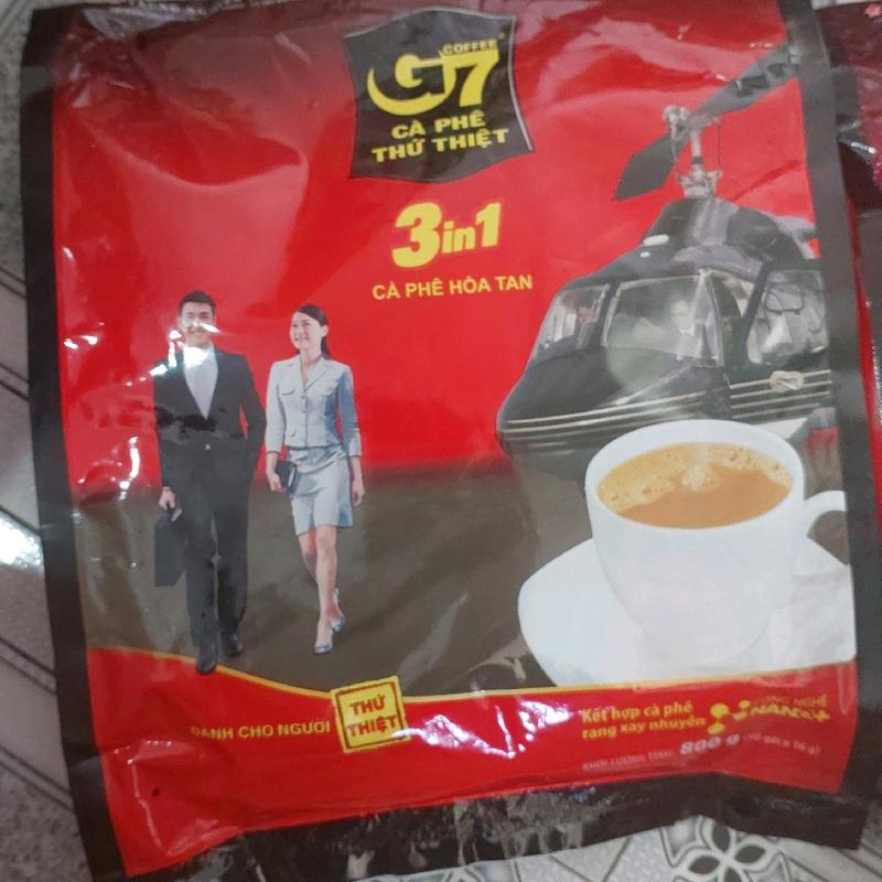 Cà Phê Sữa Đá G7 - 50 gói vuông 4