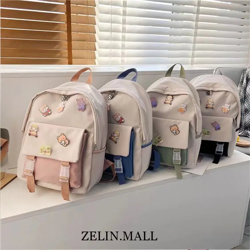 Tas Ransel Korea Anti Air Tas Murah Backpack Wanita Tas Ransel Sekolah Tas Punggung Wanita perempuan cewek tas  anti razia osis