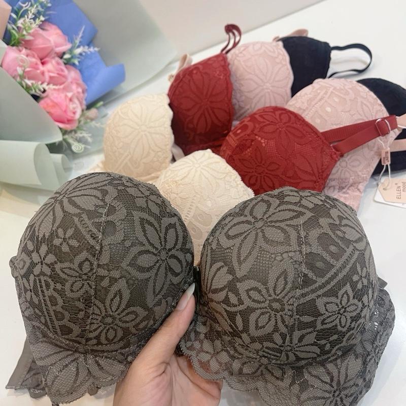 Áo Độn Ren Không Gọng Siêu Nâng Siêu Đệm Dày 5,5p.Phù Hợp Nữ Ngực Lép Mặc Áo Dài mã 911 Bra nữ