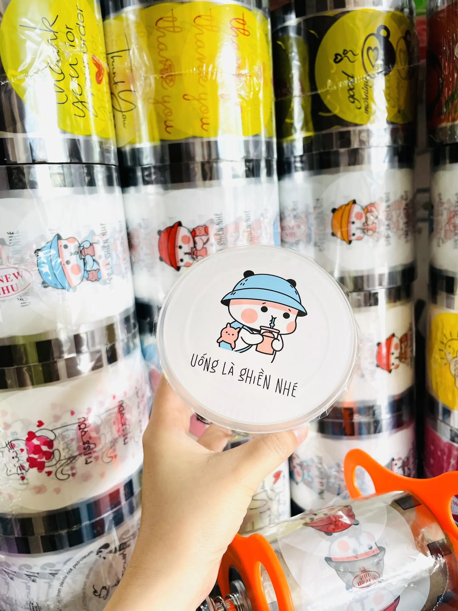 màng ép ly nhựa, màng dập nắp ly 300-700ml (miệng 95mm) mã 79