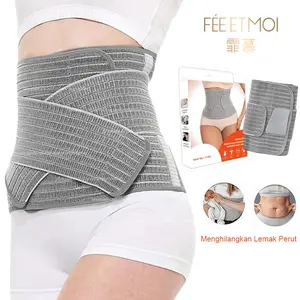 Harga grosir!【100% asli】Korset Pelangsing Perut Buncit Ibu Melahirkan Korset Bamboo Ibu Melahirkan Kroset Pelangsing Kecilin Perut Buncit Cesar Corset Bambu Original Premium