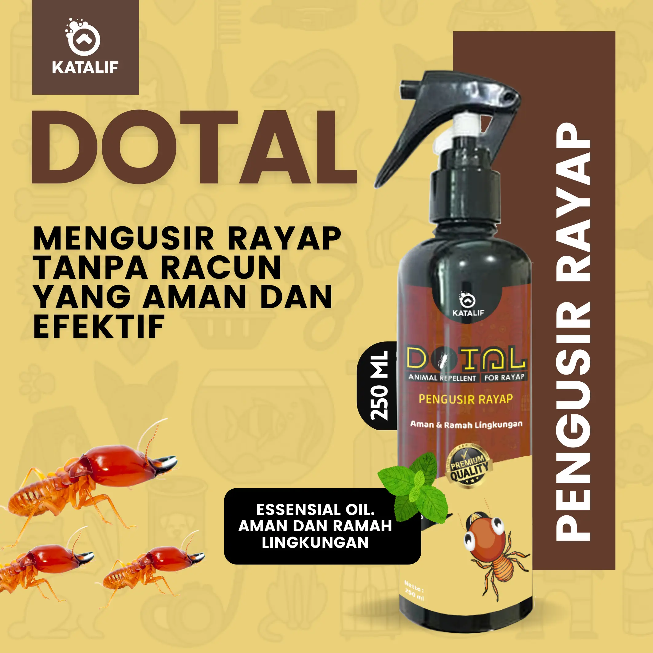DOTAL Penghilang Rayap Ampuh Obat