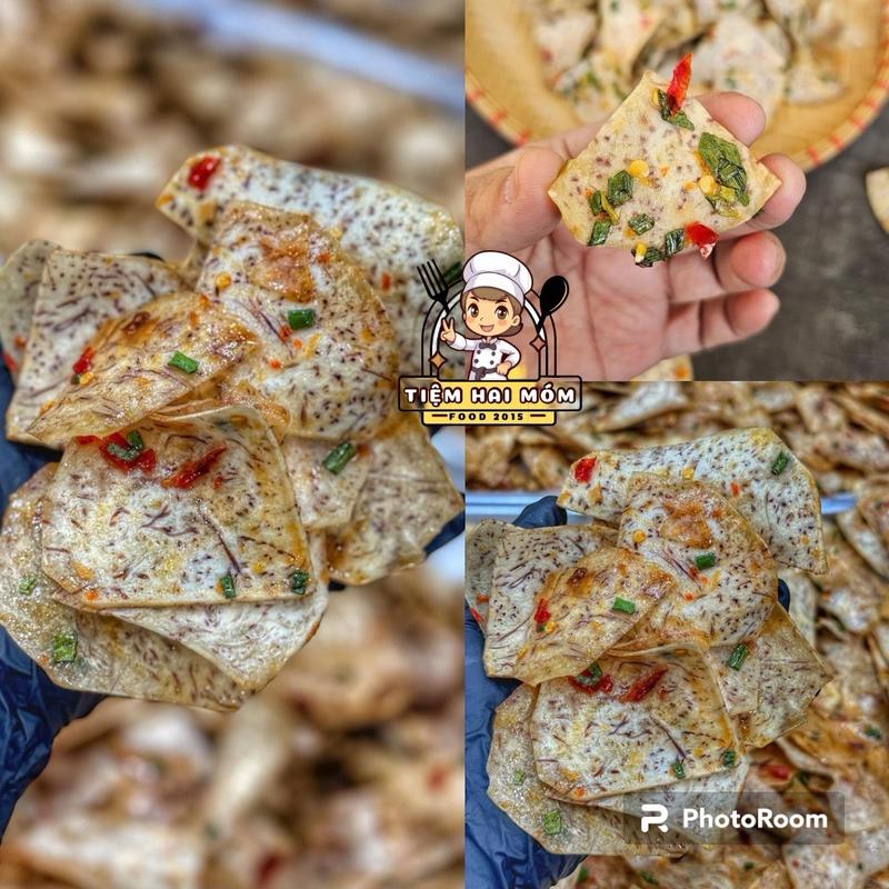   COMBO 2 TÚI TUỲ CHỌN  Khoai Môn Sấy Giòn Mắm Hành Ớt Cay Nhẹ  Túi 220gr  Giòn Tan Snack Vị Đậm Đà Thơm Ngon 