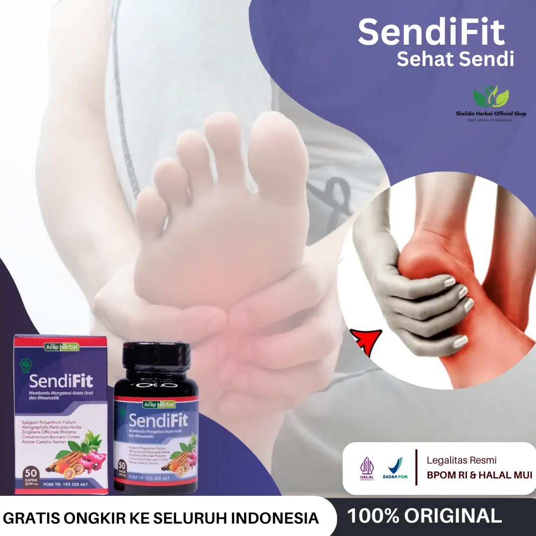 SendiFit  obat Sakit Telapak Kaki, Keram Pada Kaki, Sakit Telapak kaki Saat Berjalan, Asam Urat kaki pegel , Kebas Kesemutan