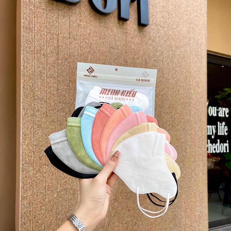 Set 200 chiếc khẩu trang 6A Minh Hiếu size 43-70kg 4 lớp kháng khuẩn chống nắng chống bụi ....
