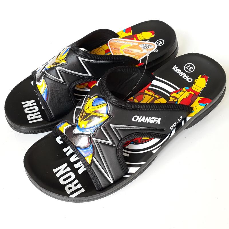 Dép Siêu Nhân Bé Trai Quai Ngang Dáng Thể Thao Quai Mềm Đế Êm HKT Shop SD871 Sandal Voi Dép Sandal Jean