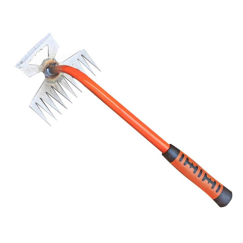 Product Introduction of Hoe Rustproof Weeding Artifacts Uprooting Tools Gardening Manganese Hoeing Steel Agricultural E9D9 24