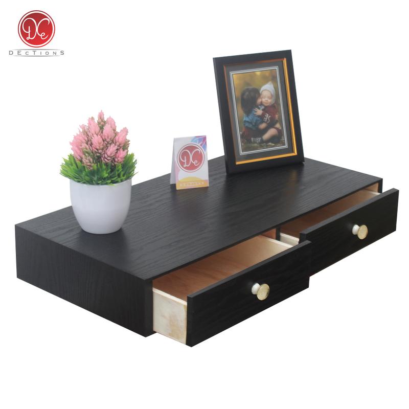 Product Introduction of Dections Meja Rias Kamar Tidur 60x30cm 2 Pintu Laci Tempel Dinding Rak Minimalis Modern Aesthetic kayu pajangan furniture Lemari 4
