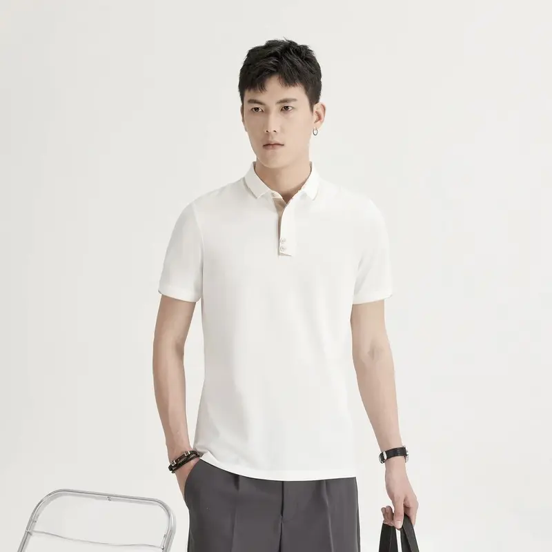 BH08 - Áo Polo phối viền cổ lịch lãm sang trọng 2